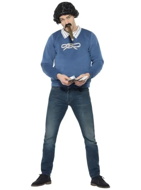 Costume da narcotrafficante colombiano per adulto