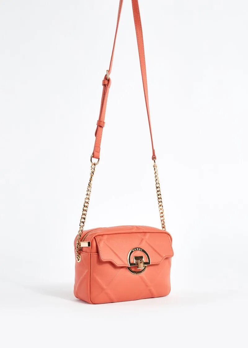 Crossbody in similpelle a rombi