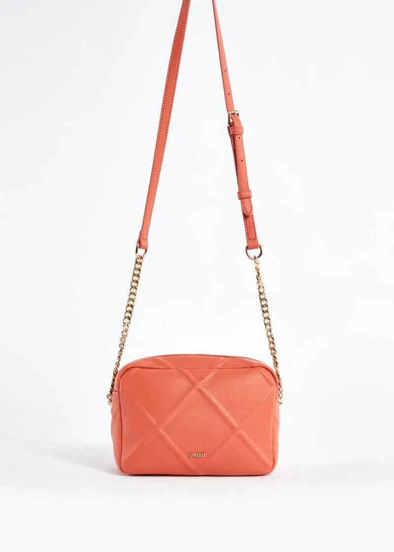 Crossbody in similpelle a rombi