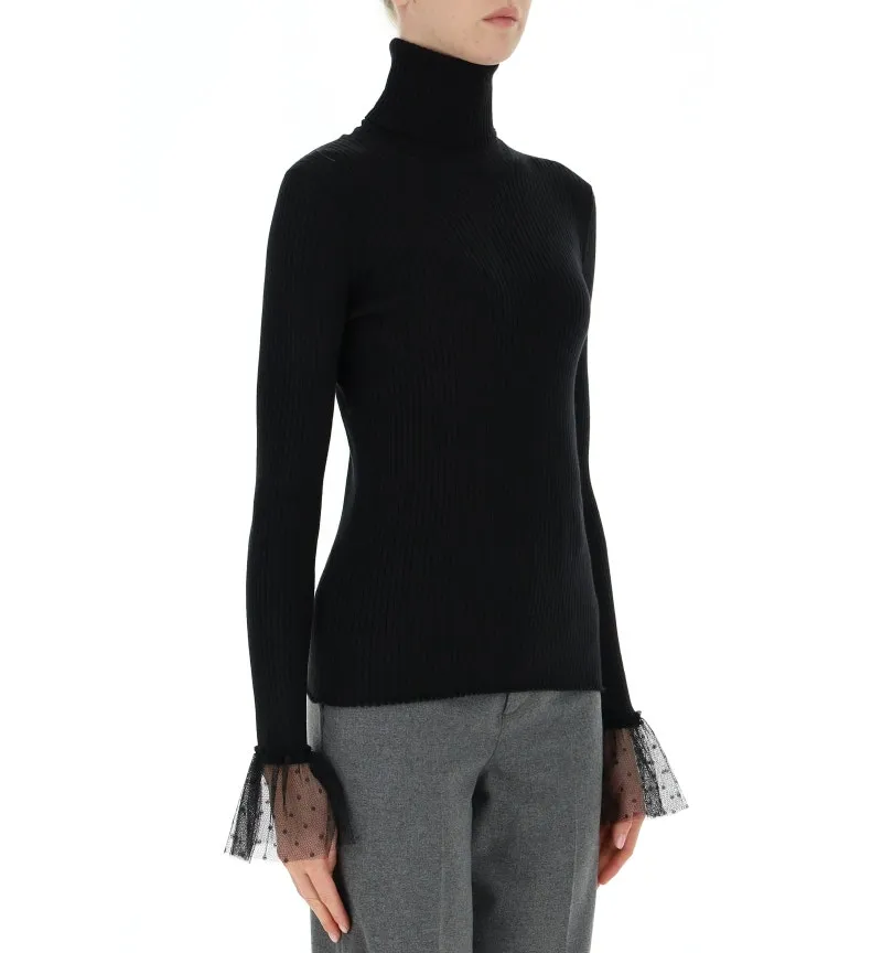 Dolcevita con tulle