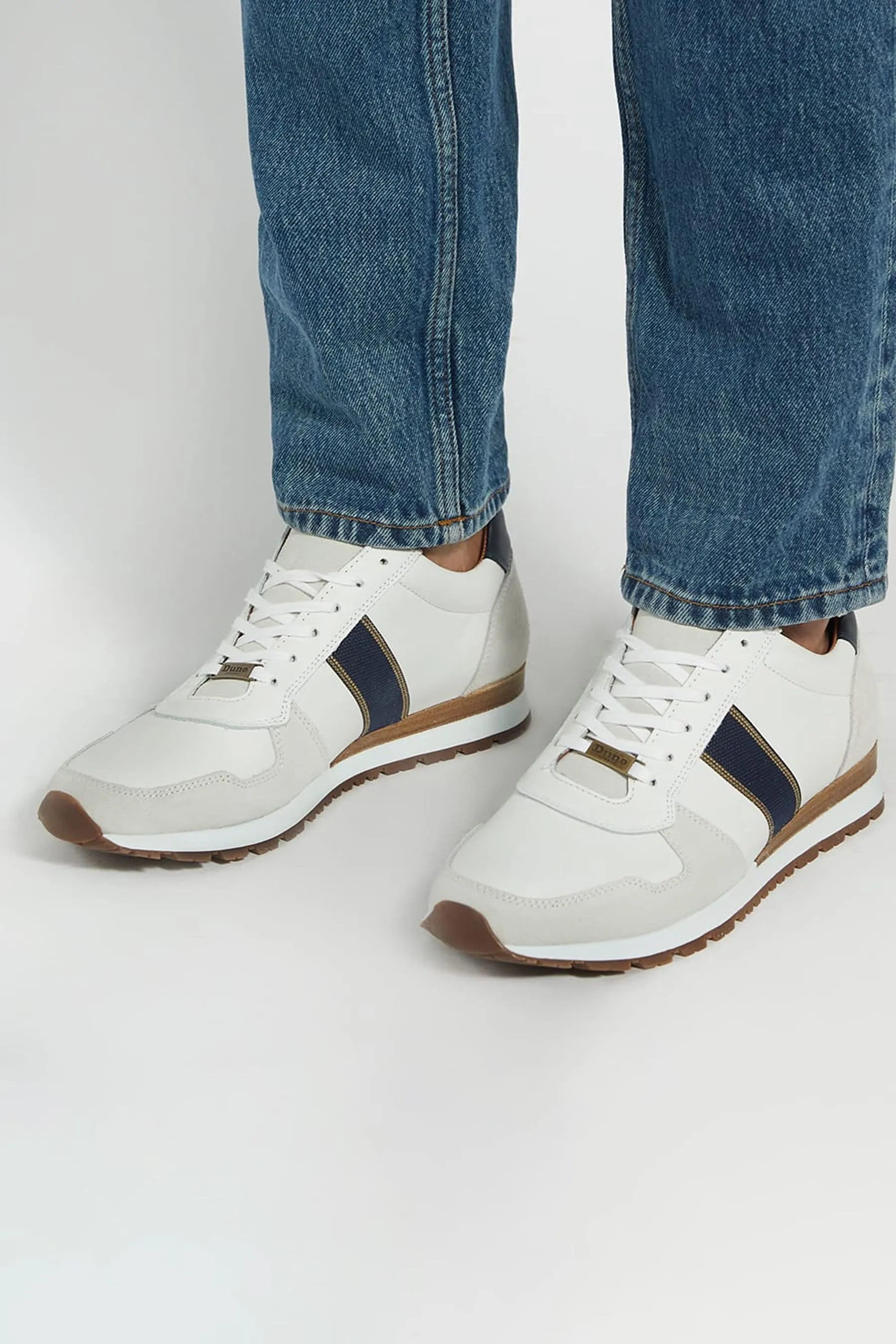 Dune London - Treck A righe - Scarpe da running in tela