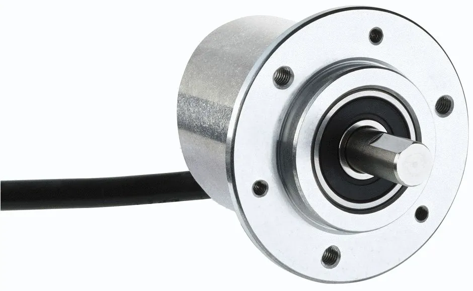 Encoder incrementale SICK, 500 impulsi giro , dia. albero 8mm, uscita HTL
