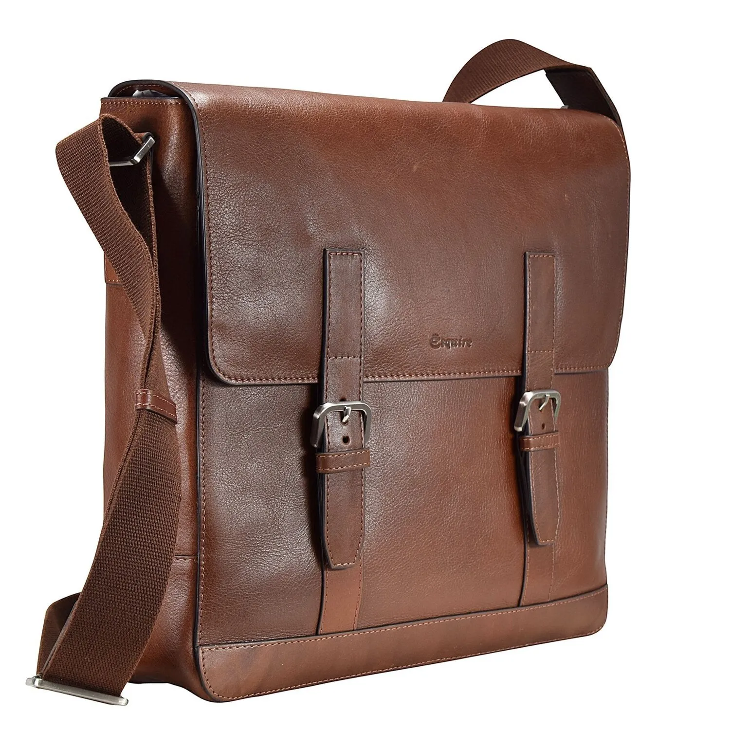 Esquire Borsa a tracolla Vienna in pelle 30 cm
