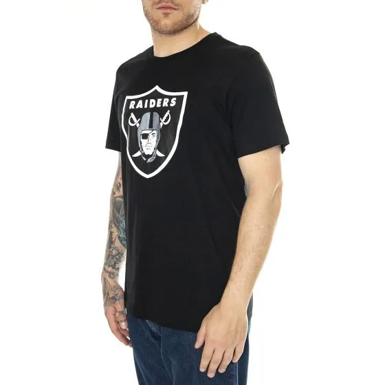 FANATICS Las Vegas Raiders Primary Logo Graphic T-Shirt black - Maglietta Girocollo Uomo Nera    