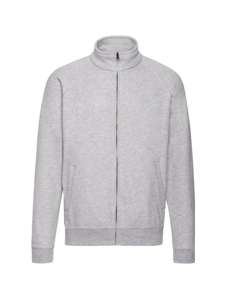 Felpa Classic Full Zip Unisex Grigia