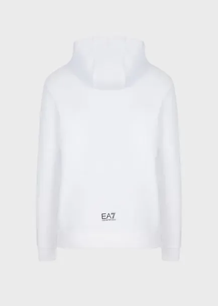 Felpa EA7 Emporio Armani 6LPM52 1100 Bianco
