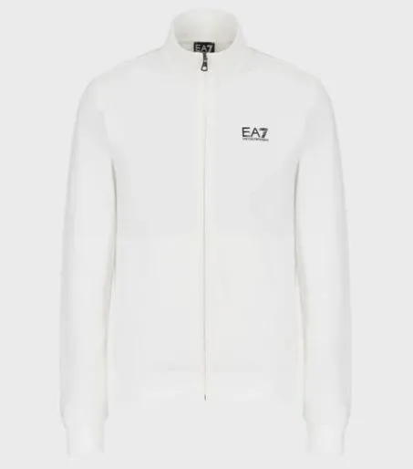 Felpa EA7 Emporio Armani 8NPM01 1100 Bianco