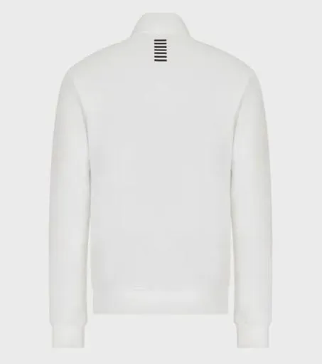 Felpa EA7 Emporio Armani 8NPM01 1100 Bianco