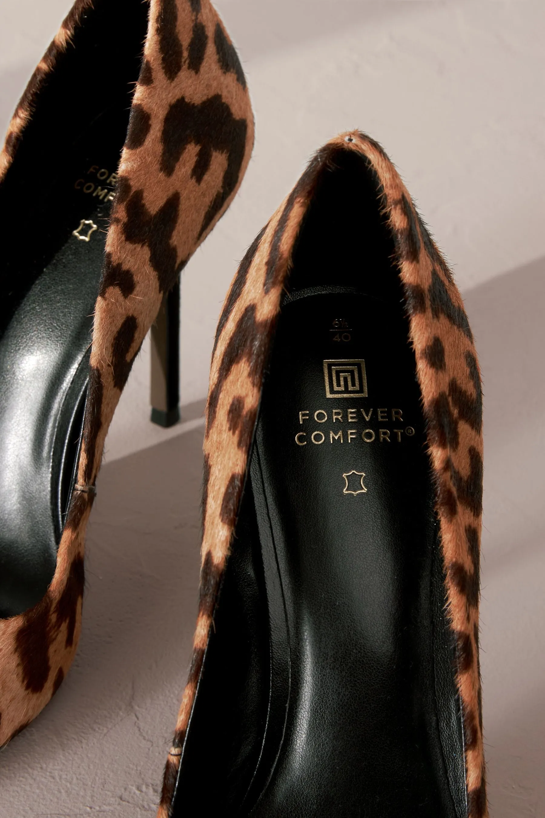 Forever Comfort® - Décolleté a punta in pelle Scarpe