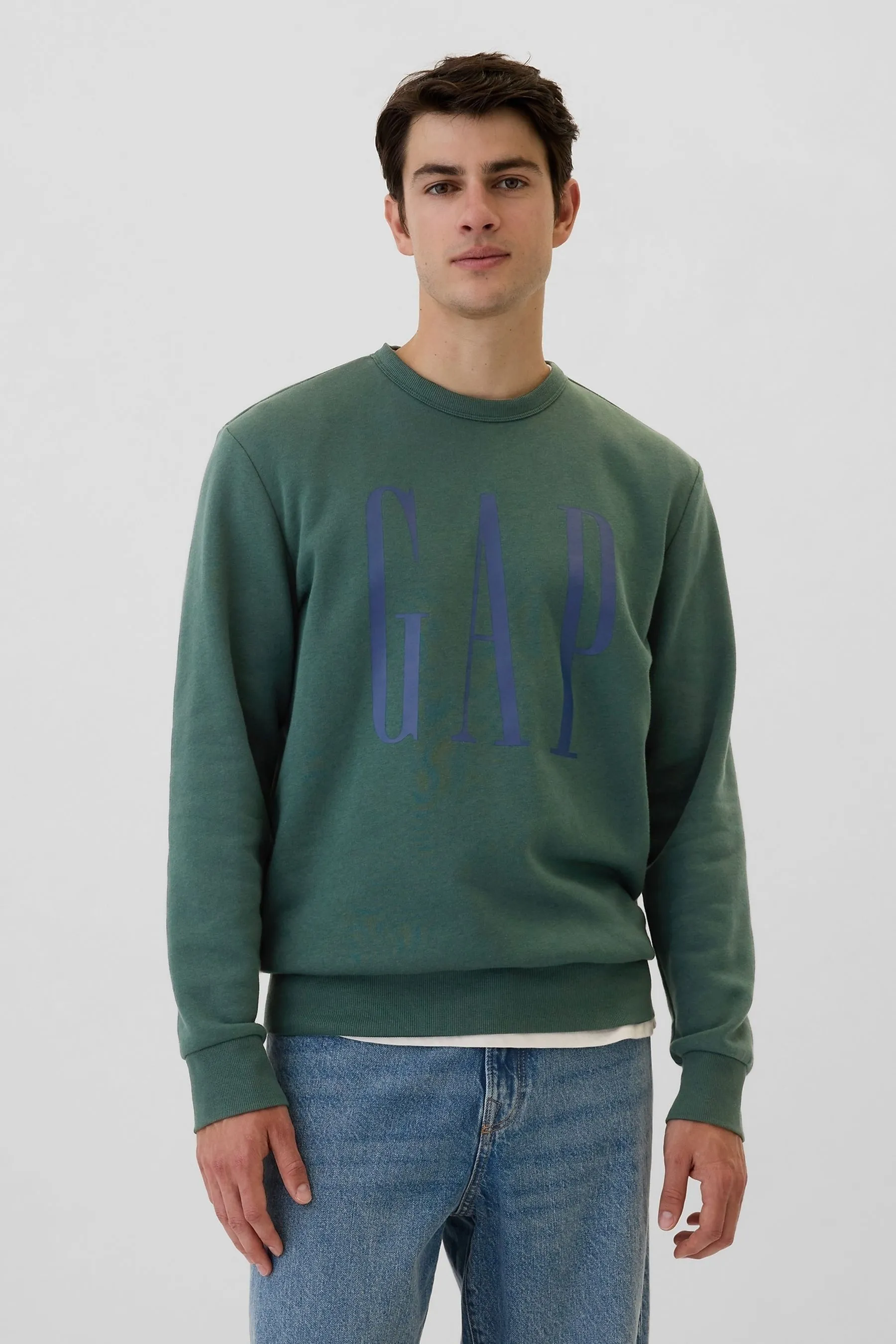 Gap - Felpa con Girocollo e logo    