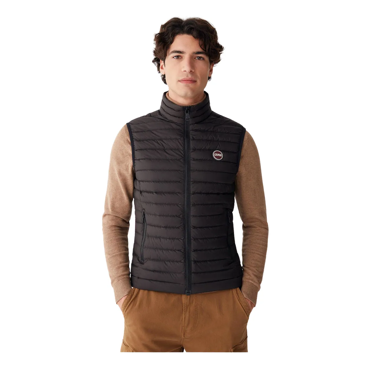 Gilet Uomo Colmar Tessuto Ecosostenibile Nero