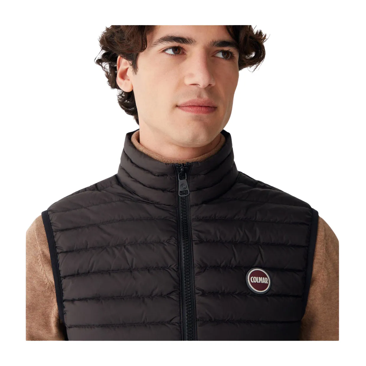 Gilet Uomo Colmar Tessuto Ecosostenibile Nero