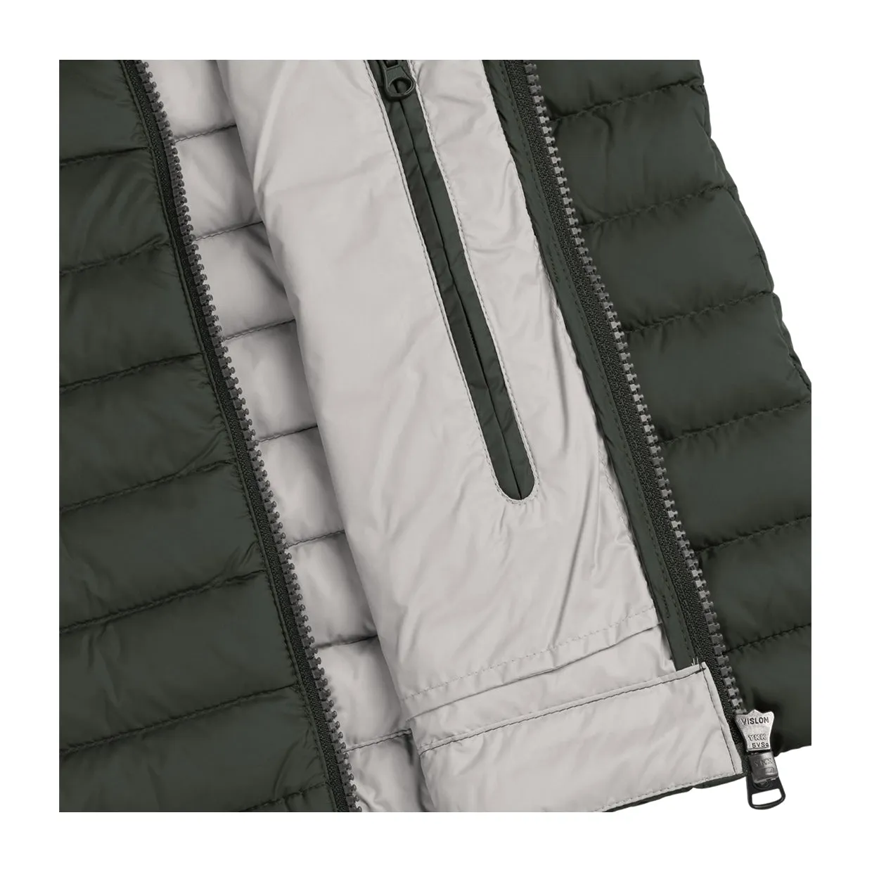 Gilet Uomo Colmar Trapuntato Verde