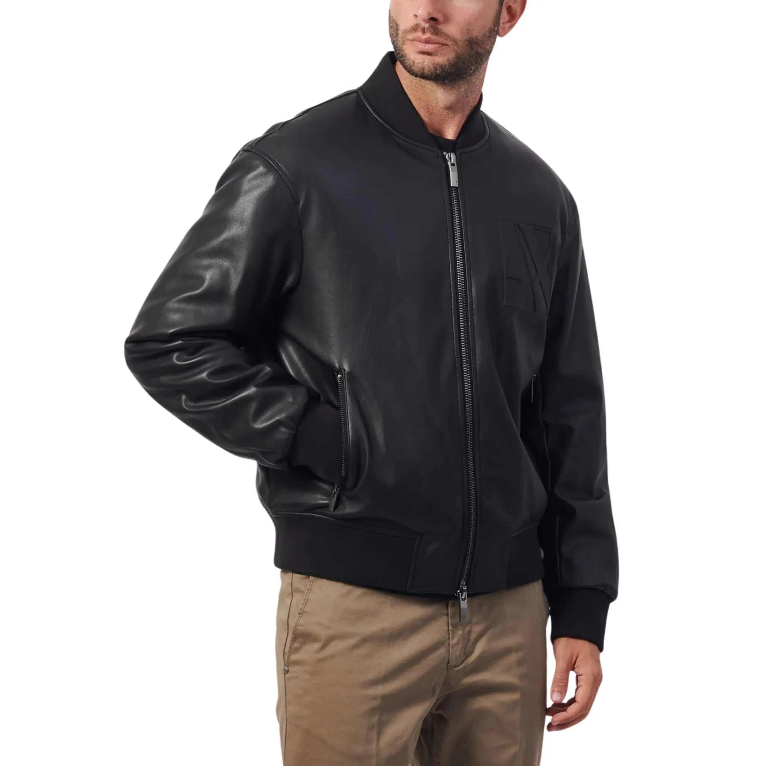 Giubbino Armani Exchange con collo coreano
