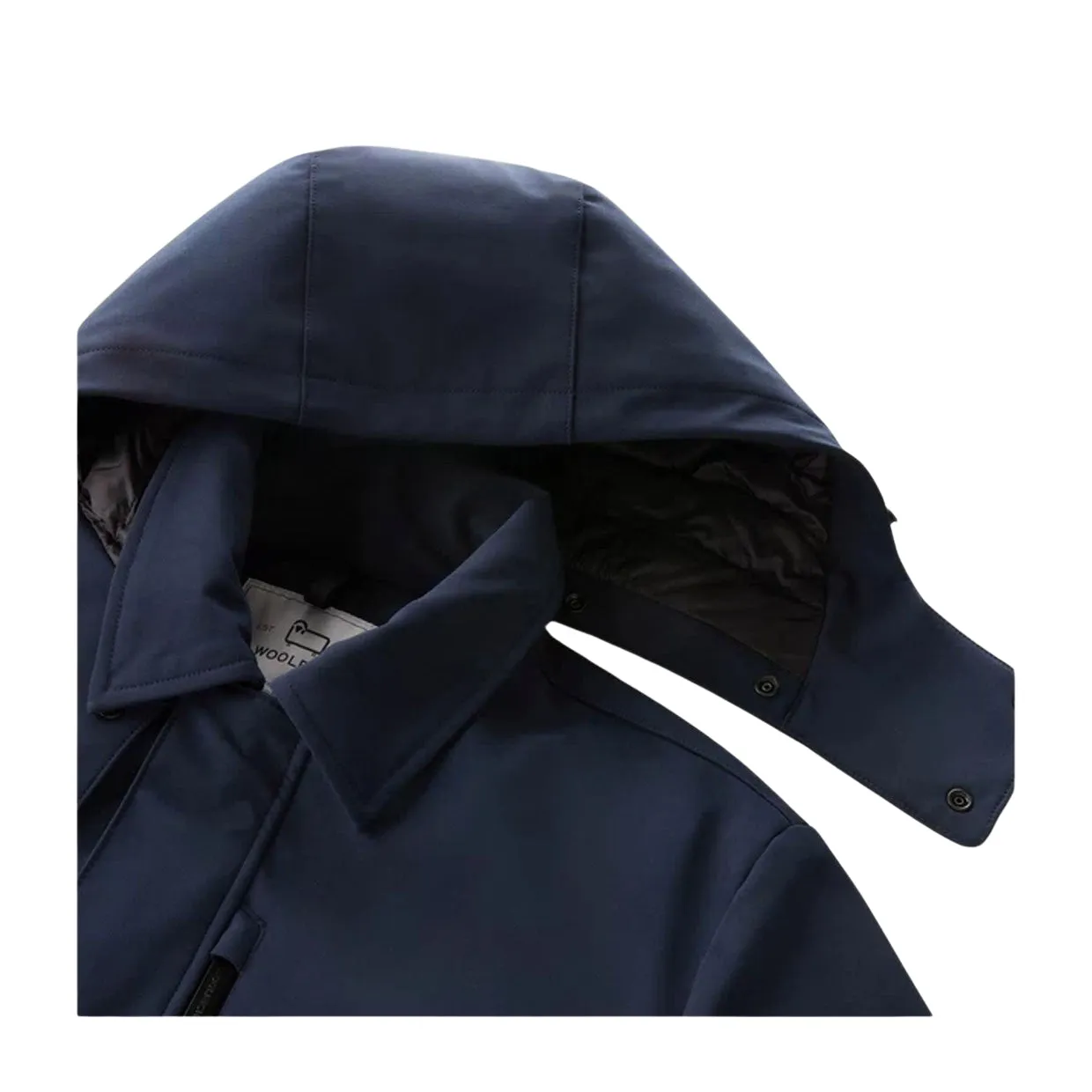 Giubbino Uomo Woolrich Barrow Mac Blu