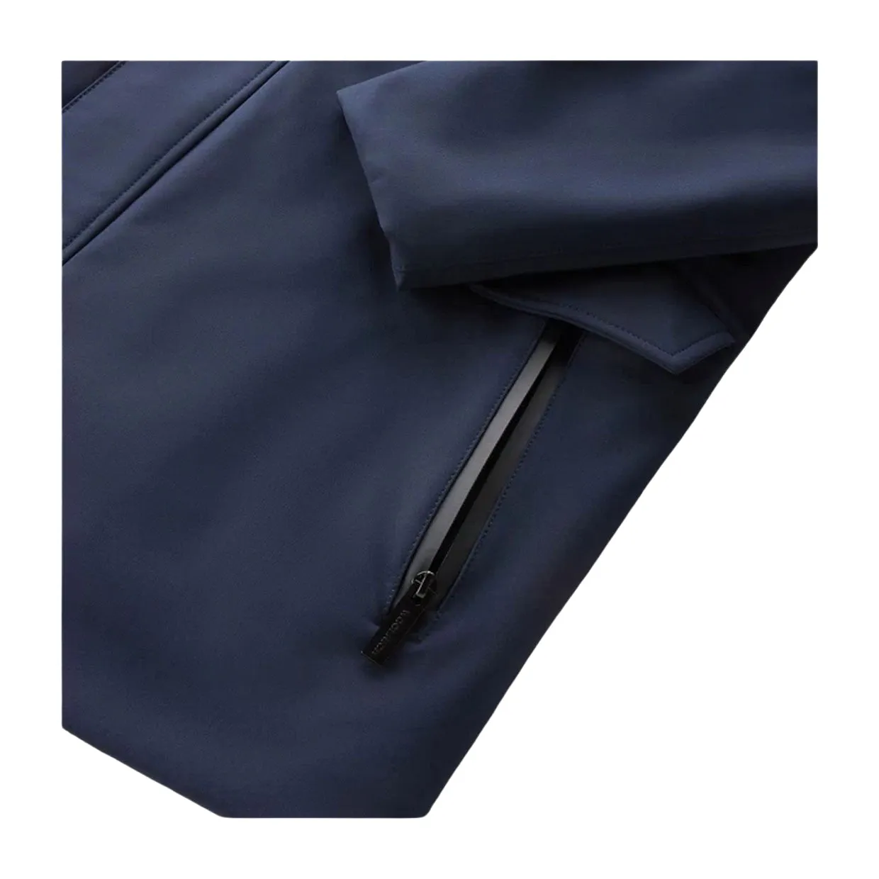 Giubbino Uomo Woolrich Barrow Mac Blu