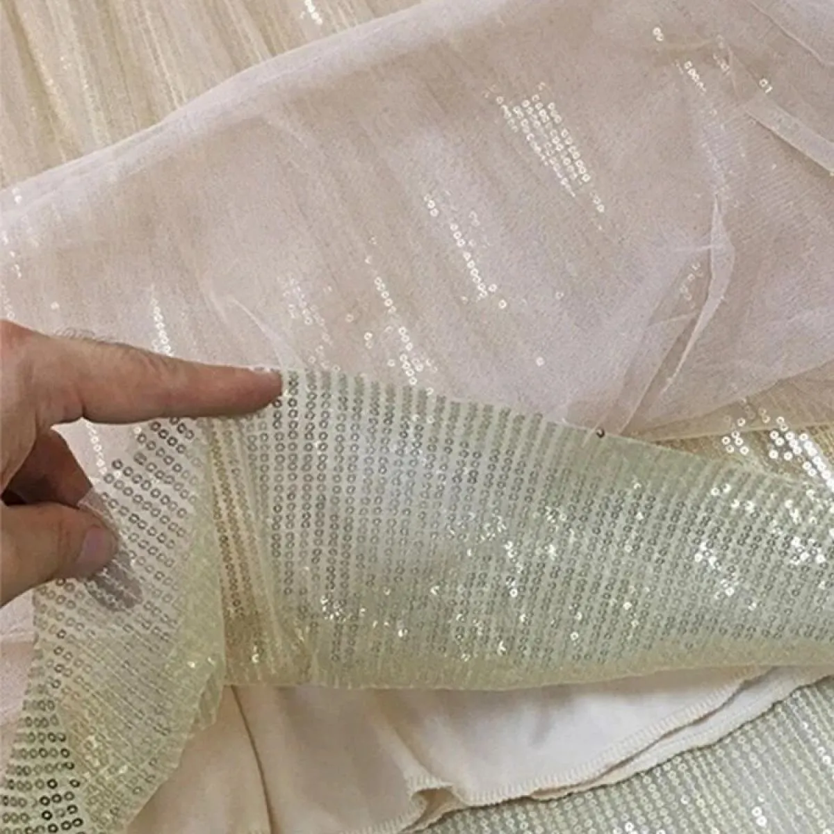 Gonne primavera estate Gonna lunga in tulle da donna Gonna longuette a pieghe con paillettes Gonna longuette chic a vita alta fe