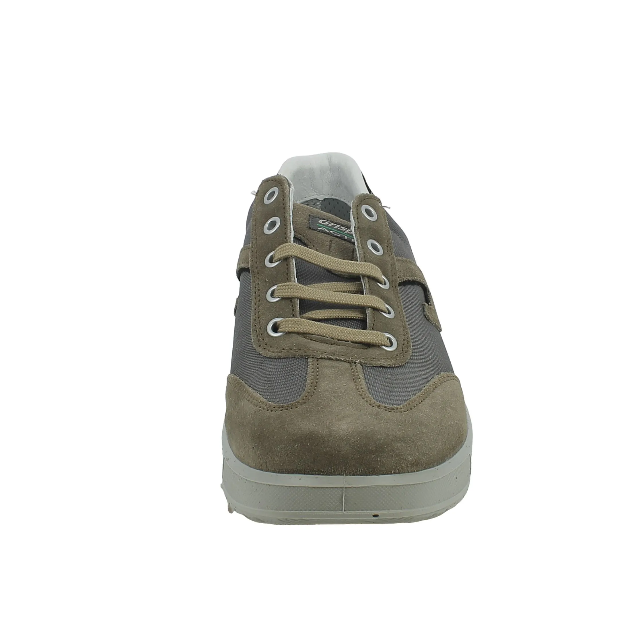 Grisport  Sneaker in camoscio e tela beige 