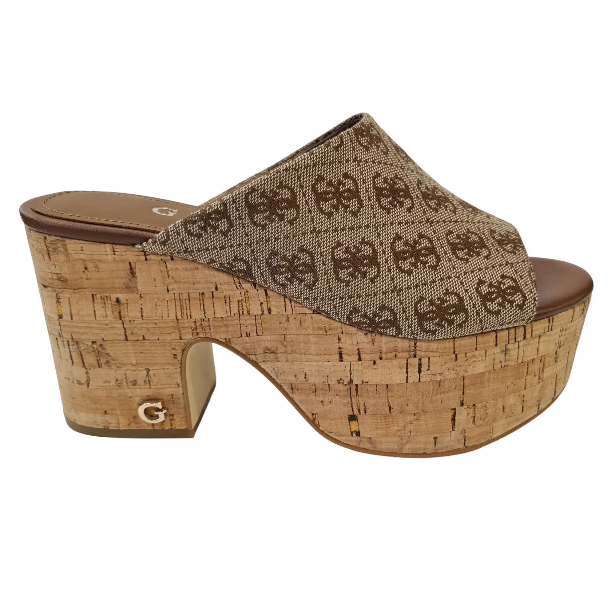 Guess Sabot Donna Tessuto Brown Rif.G728