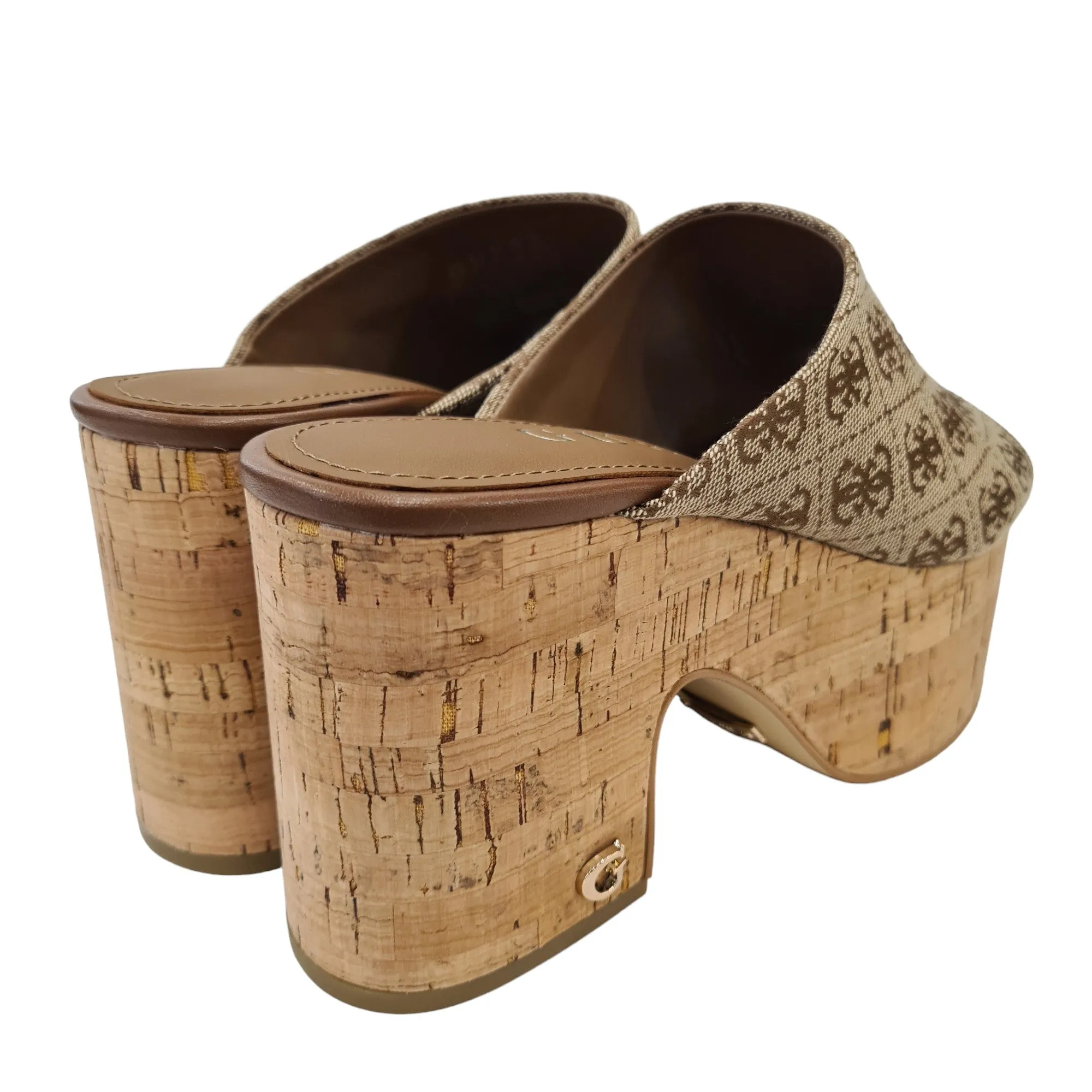Guess Sabot Donna Tessuto Brown Rif.G728