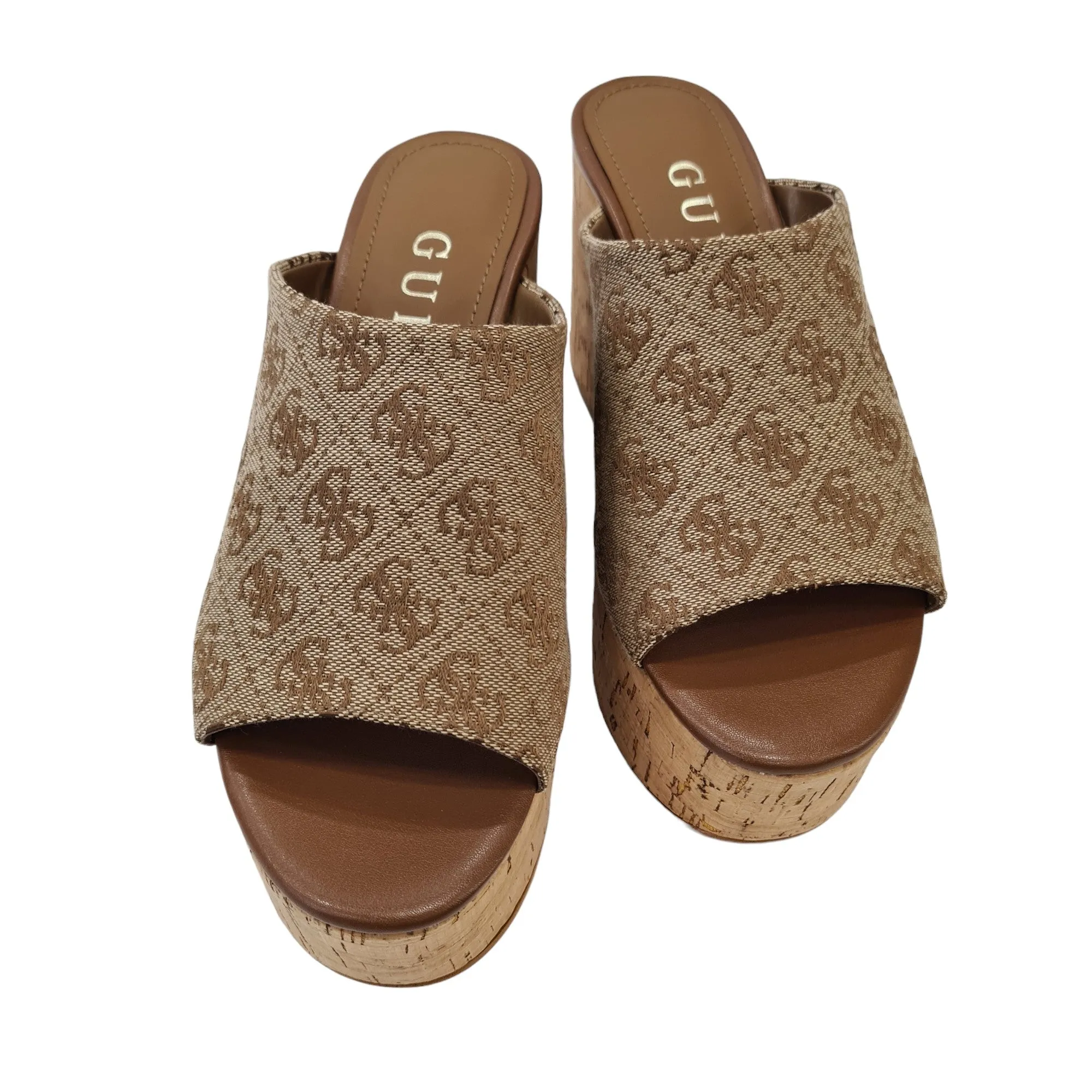 Guess Sabot Donna Tessuto Brown Rif.G728