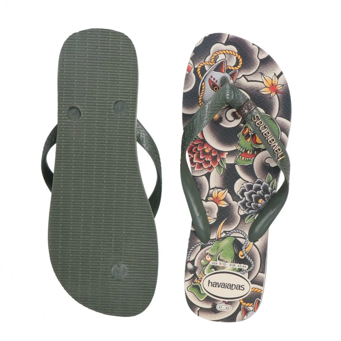 HYPE TOP LOGOMANIA MIX Verde Scuro