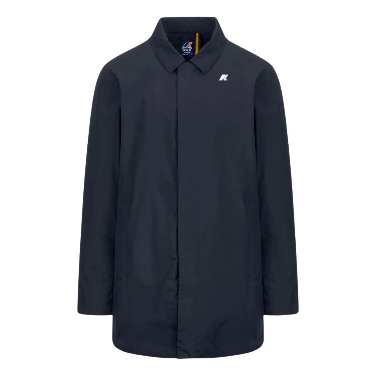 Impermeabile Uomo K-Way Benny Ottoman Blu