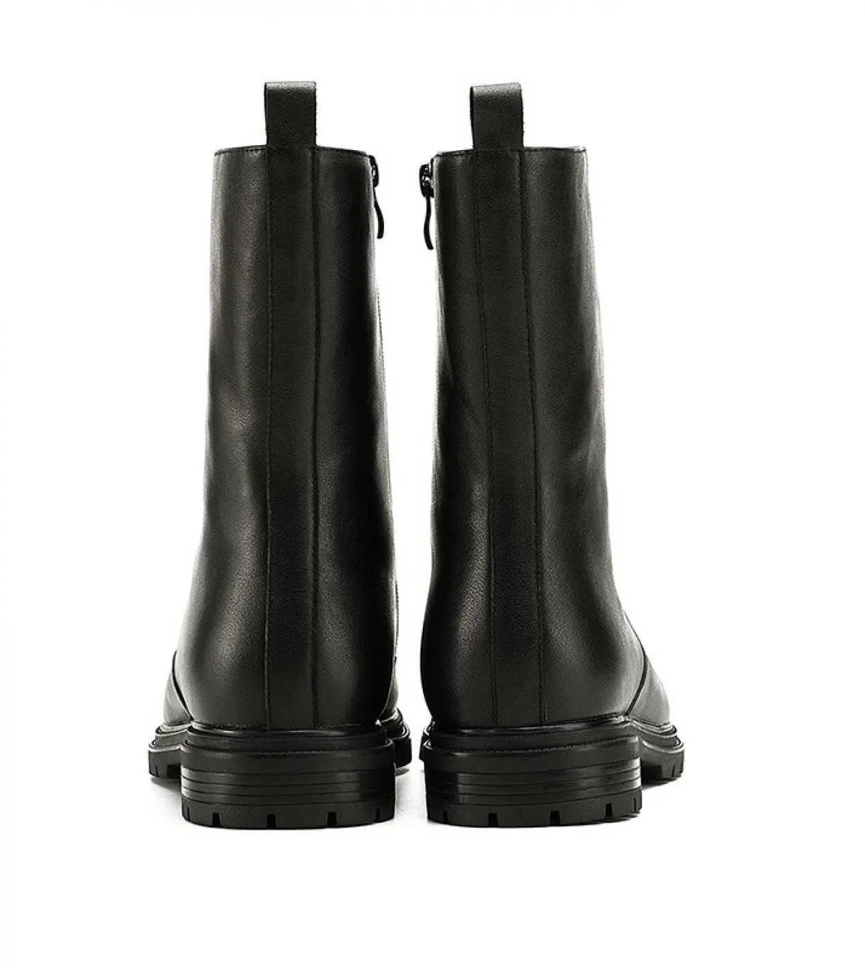 Inverno Uomo Stivali caldi Autunno Nuovo stile Stivaletti piatti in vera pelle di lusso per moda maschile Scarpe eleganti nere B