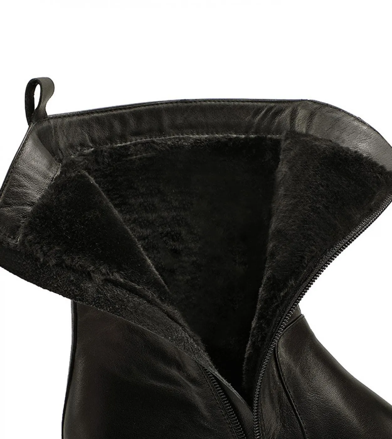 Inverno Uomo Stivali caldi Autunno Nuovo stile Stivaletti piatti in vera pelle di lusso per moda maschile Scarpe eleganti nere B