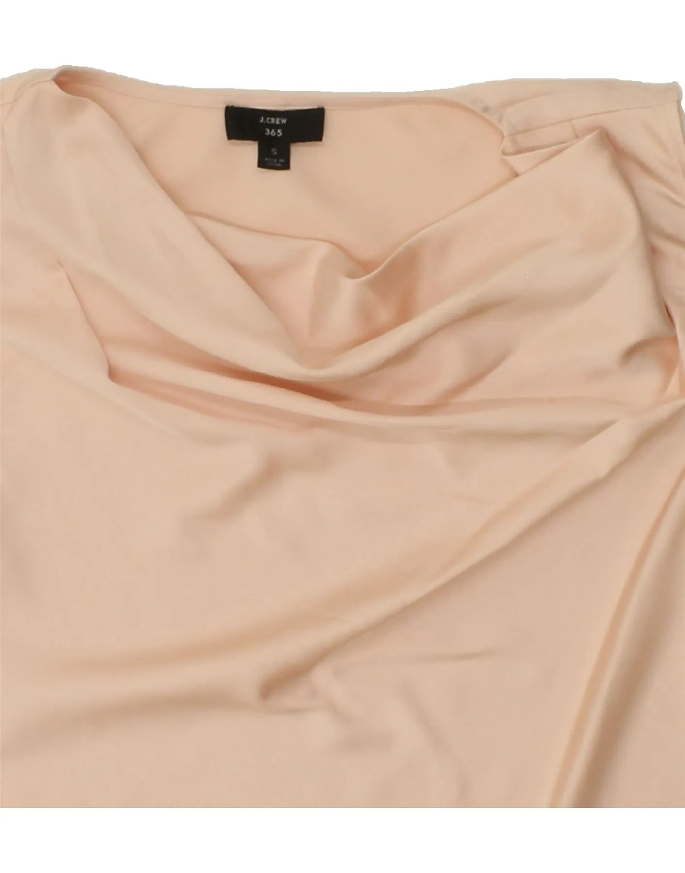 J. CREW Womens 365 Sleeveless Blouse Top UK 10 Small Pink Polyester