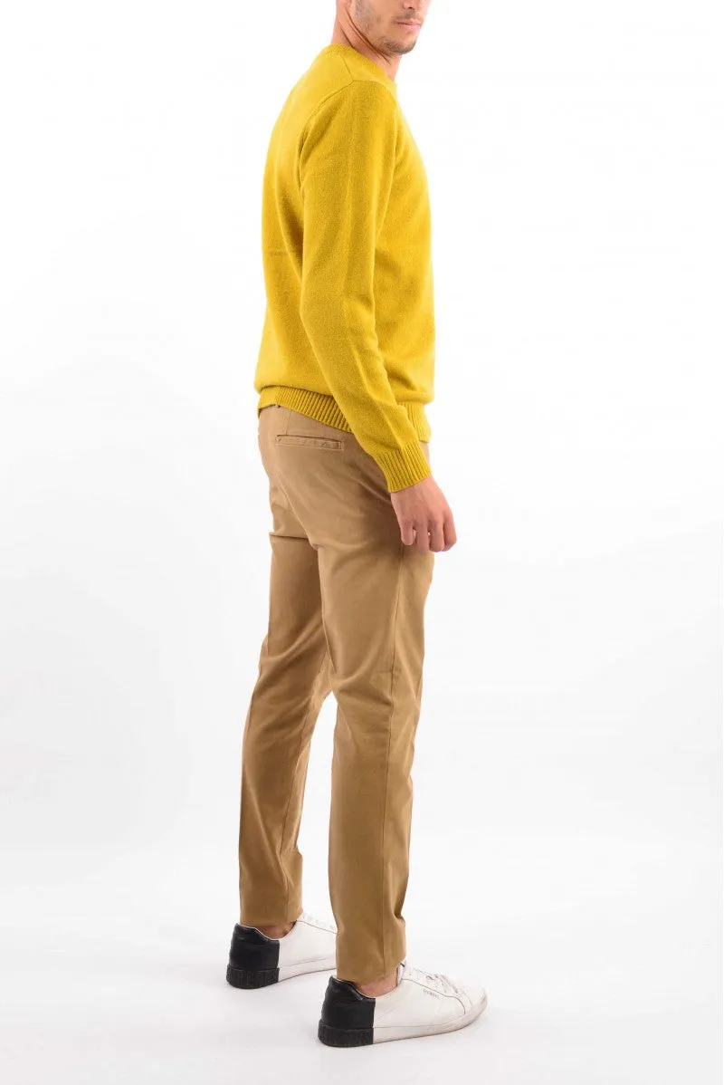 JACK&JONES Maglione girocollo in misto lana color Olio