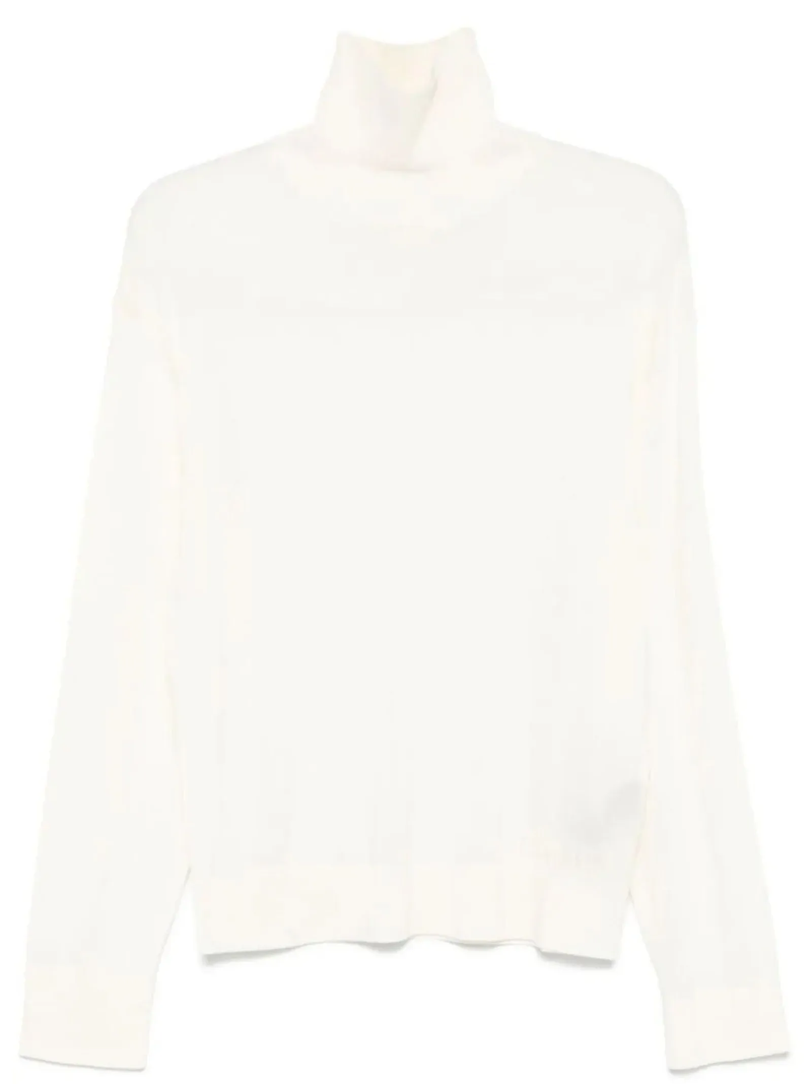 LANEUS Abbigliamento,Maglieria Maglia in misto lana cashmere bianco latte 