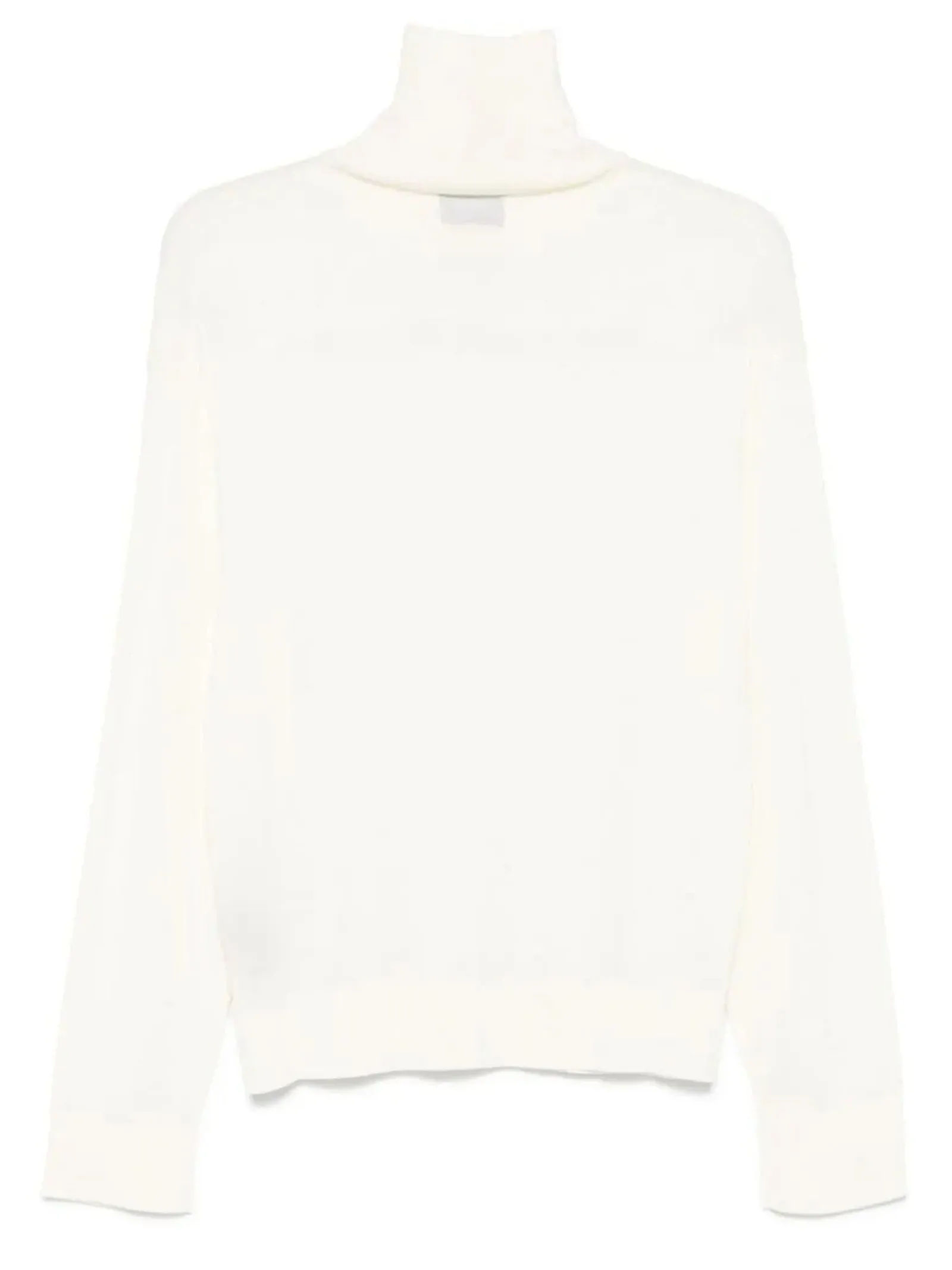 LANEUS Abbigliamento,Maglieria Maglia in misto lana cashmere bianco latte 