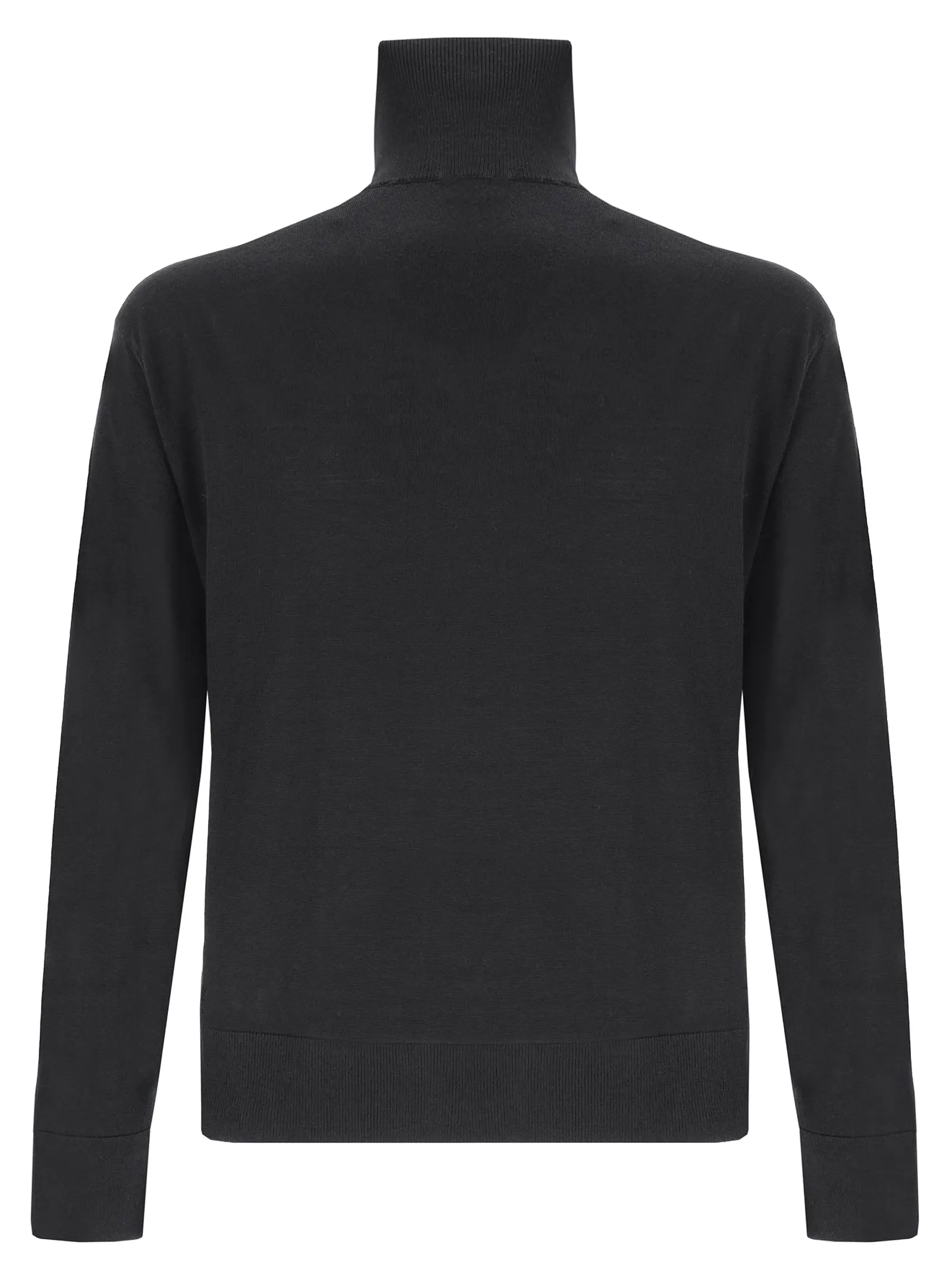 LANEUS Abbigliamento,Maglieria Maglia in misto lana cashmere nero 