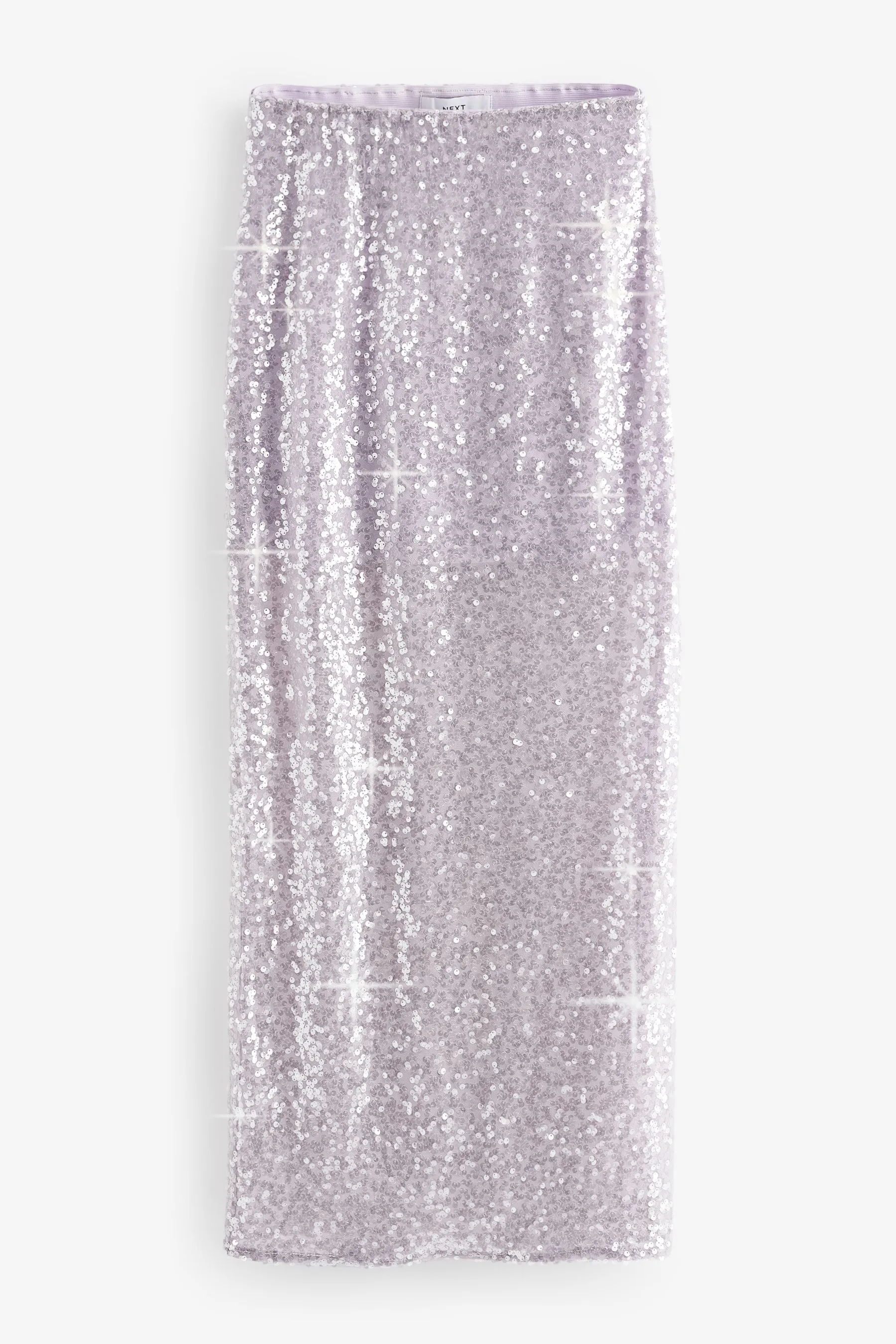 Lilla Viola  - Gonna longuette con paillettes
