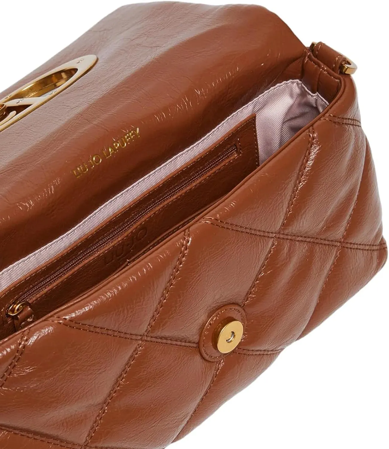 Liu Jo Borsa a Tracolla Ecs M Crossbody Donna Mod. AF4148E0426 X0282 Marrone