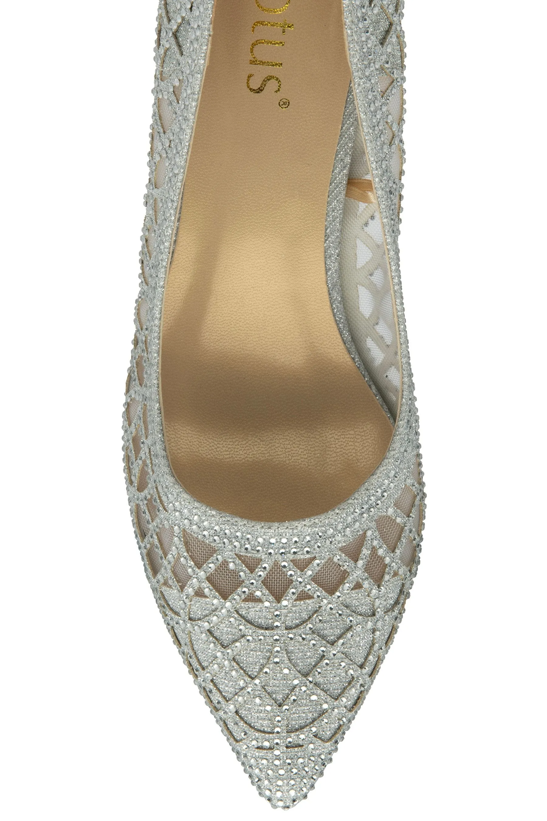 Lotus - Décolleté a punta con strass Scarpe