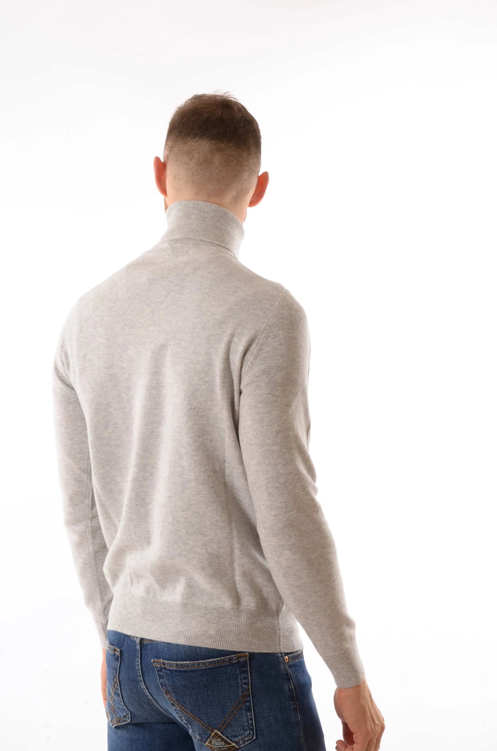 Maglia a collo alto in lana brooksfield