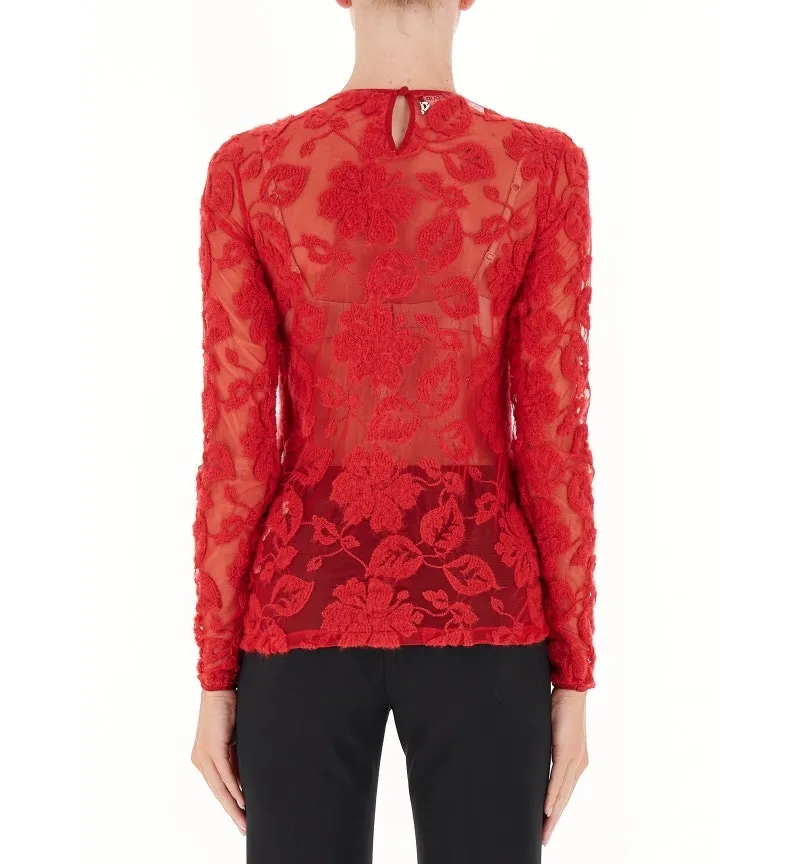 Maglia con ricami