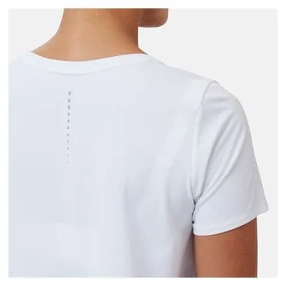 Maglia manica corta da donna Odlo Zeroweight Chill-Tec bianca