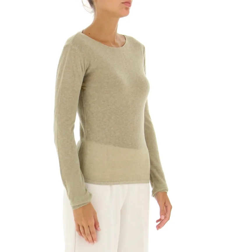 Maglia misto lana