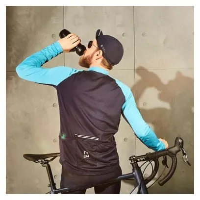 Maglia Triban RC100 Anti-UV Blu a manica lunga