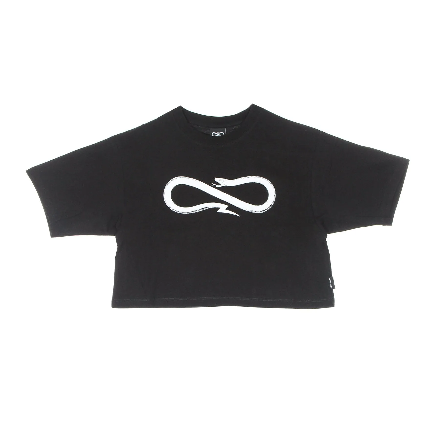 Maglietta Corta Donna Logo Tee Black