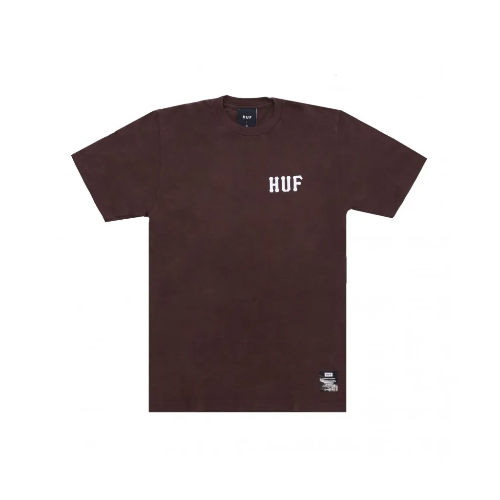 maglietta uomo essentials classic h tee CHOCOLATE