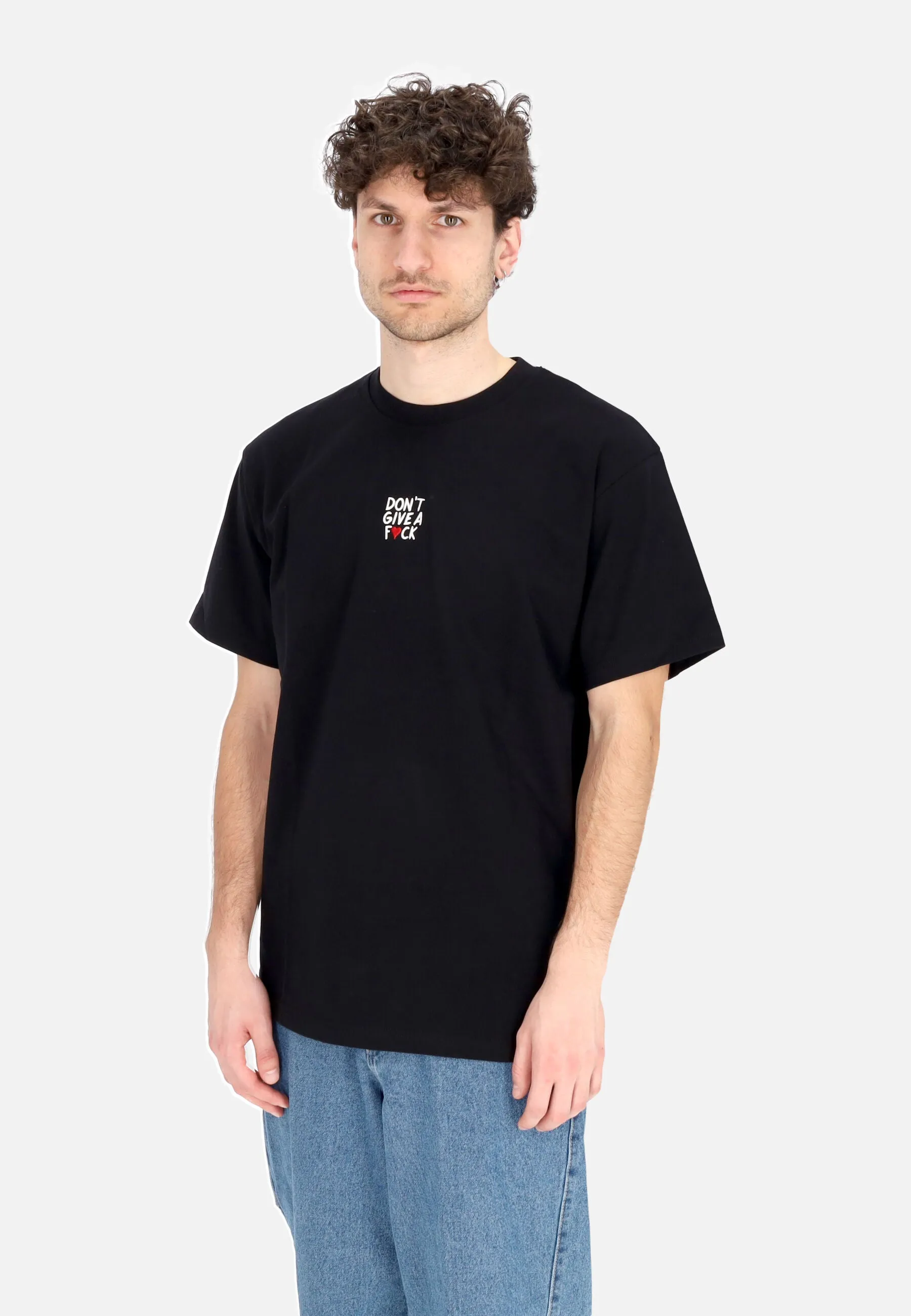 Maglietta Uomo Give a Tee Black