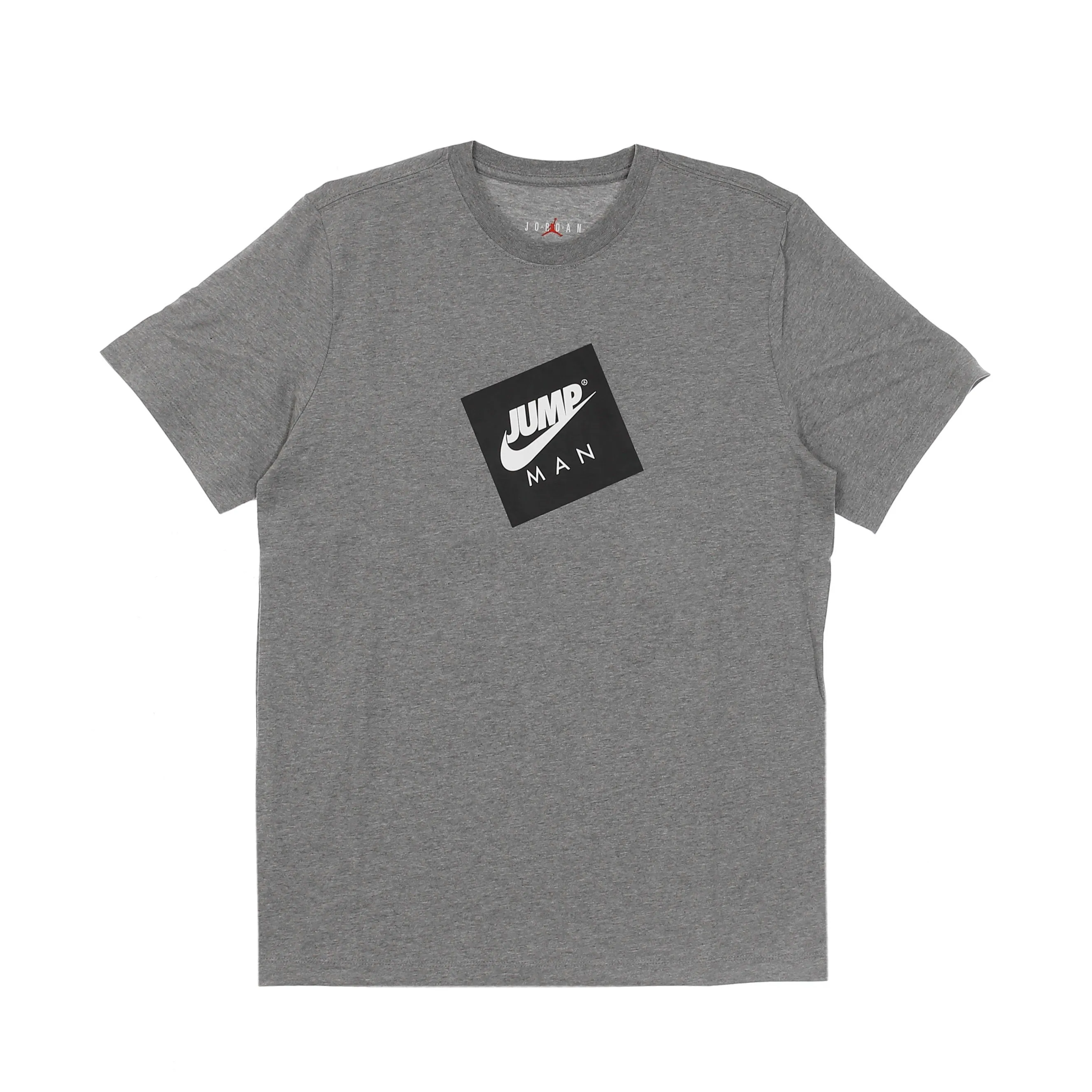 Maglietta Uomo Jumpman Box Tee Carbon Heather/black