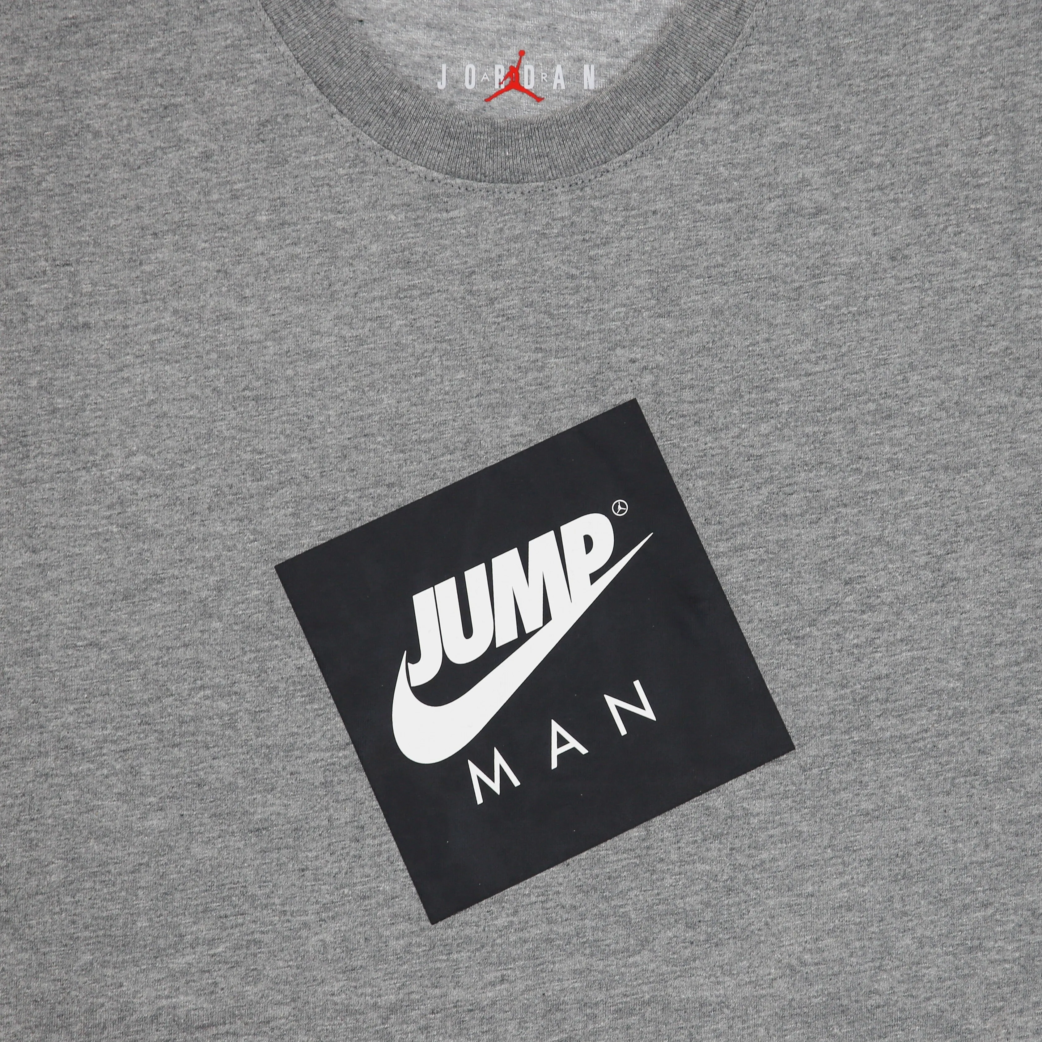 Maglietta Uomo Jumpman Box Tee Carbon Heather/black