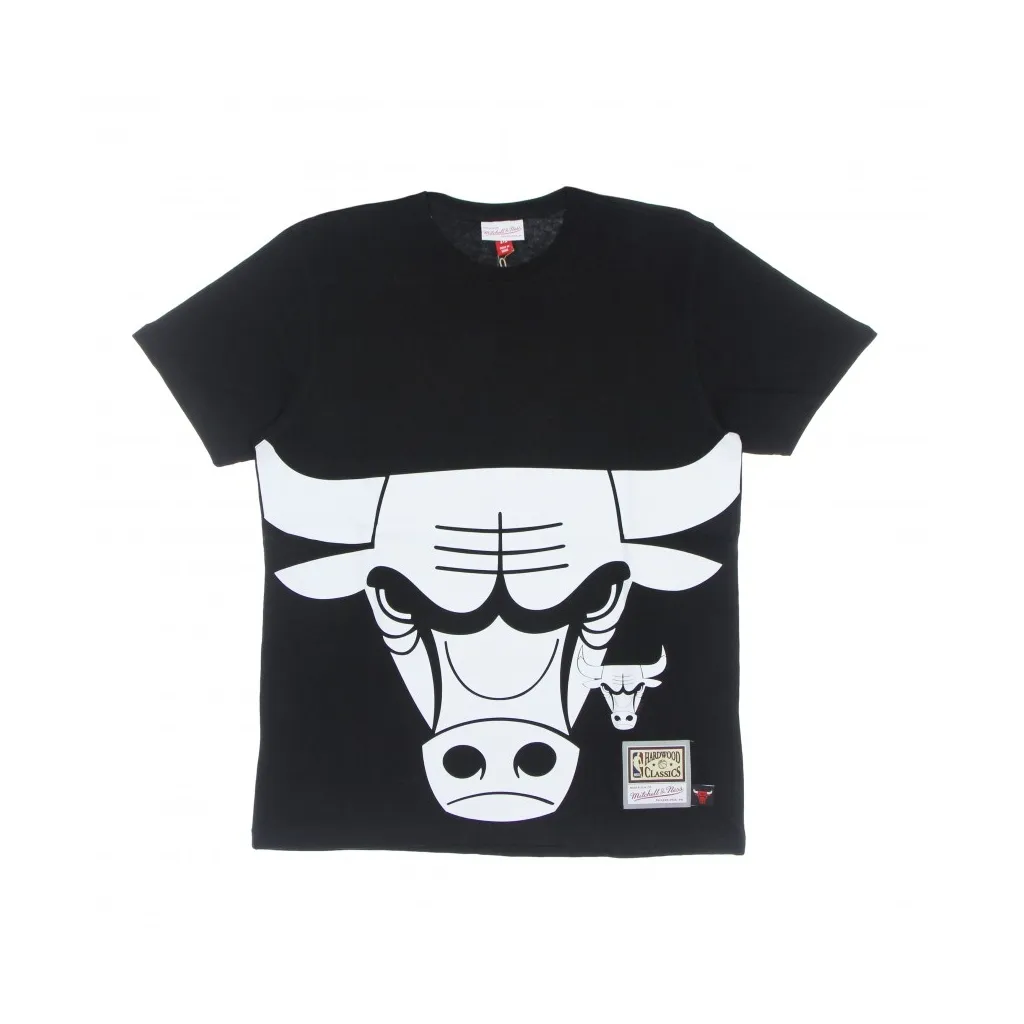 maglietta uomo nba big face 30 tee hardwood classics chibul BLACK
