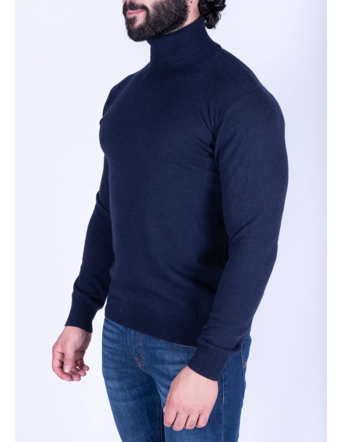 Maglioncino collo alto uomo Chandra