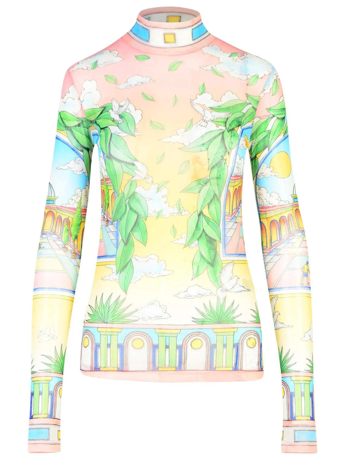 Maglione in poliestere multicolore Casablanca